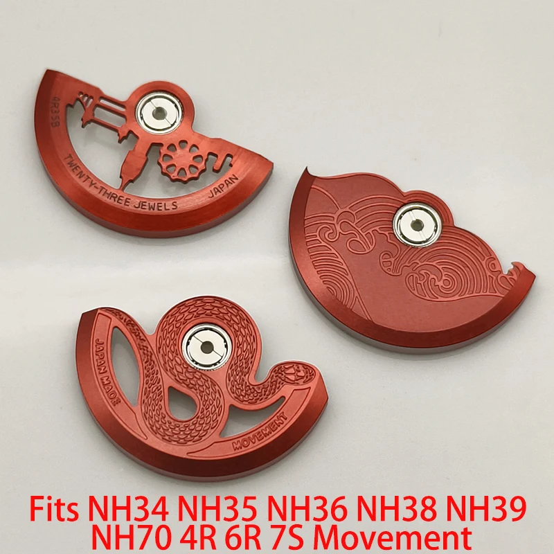 

NH35 Automatic Hammer Rotor Fits For NH34 NH35 NH36 NH38 NH39 NH70 4R 7S26 6R Movement Men's Watch Refit Accessories