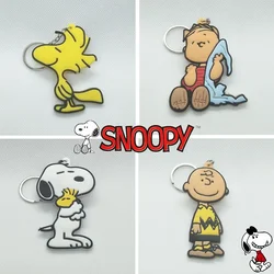 Snoopy Cute Keychain Cartoon Figures Charm Car Bag ciondolo gioielli portachiavi portachiavi bella decorazione Anime accessori regalo