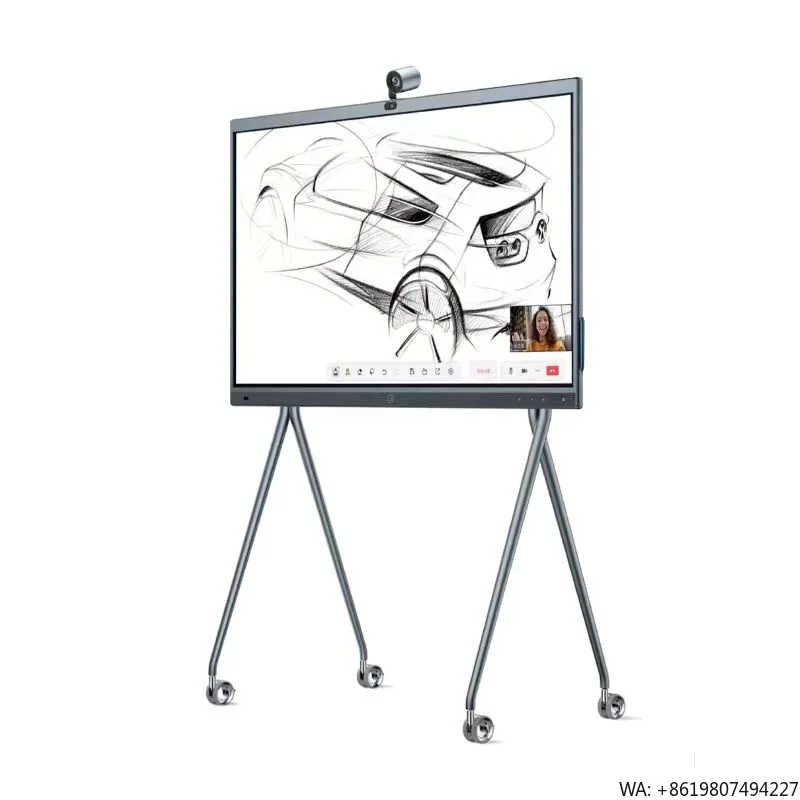65 75 85 98 100 Inch Interactive Digital Whiteboard 4K Touch Smart Board Interactive Flat Panel for Teaching Meeting