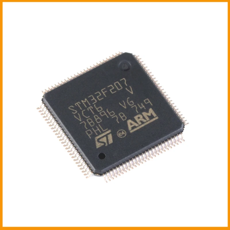 1~5Pcs  New Original   STM32F207VCT6 STM32F207  Microcontroller IC 32-Bit Single-Core 120MHz 256KB (256K x 8) FLASH 100-LQFP