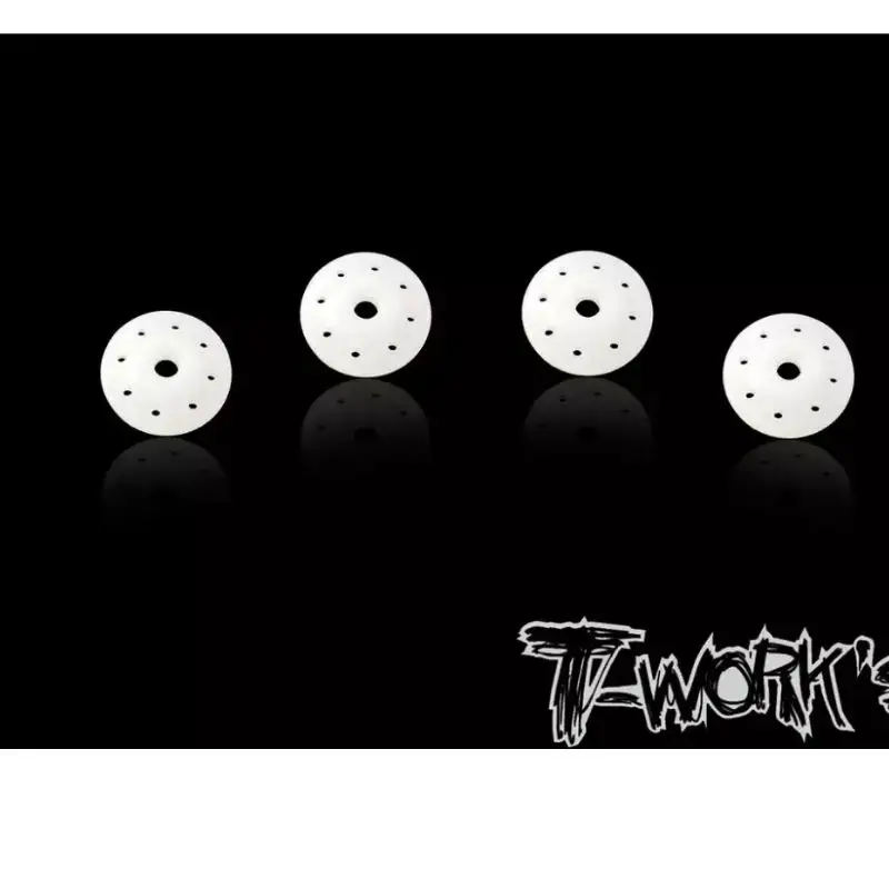 Original T works TO-303-S-B Machined 1.2mmX 8 Tapered Shock Pistons 16mm( For Serpent SRX8/SRX8GT ) Professional Rc part