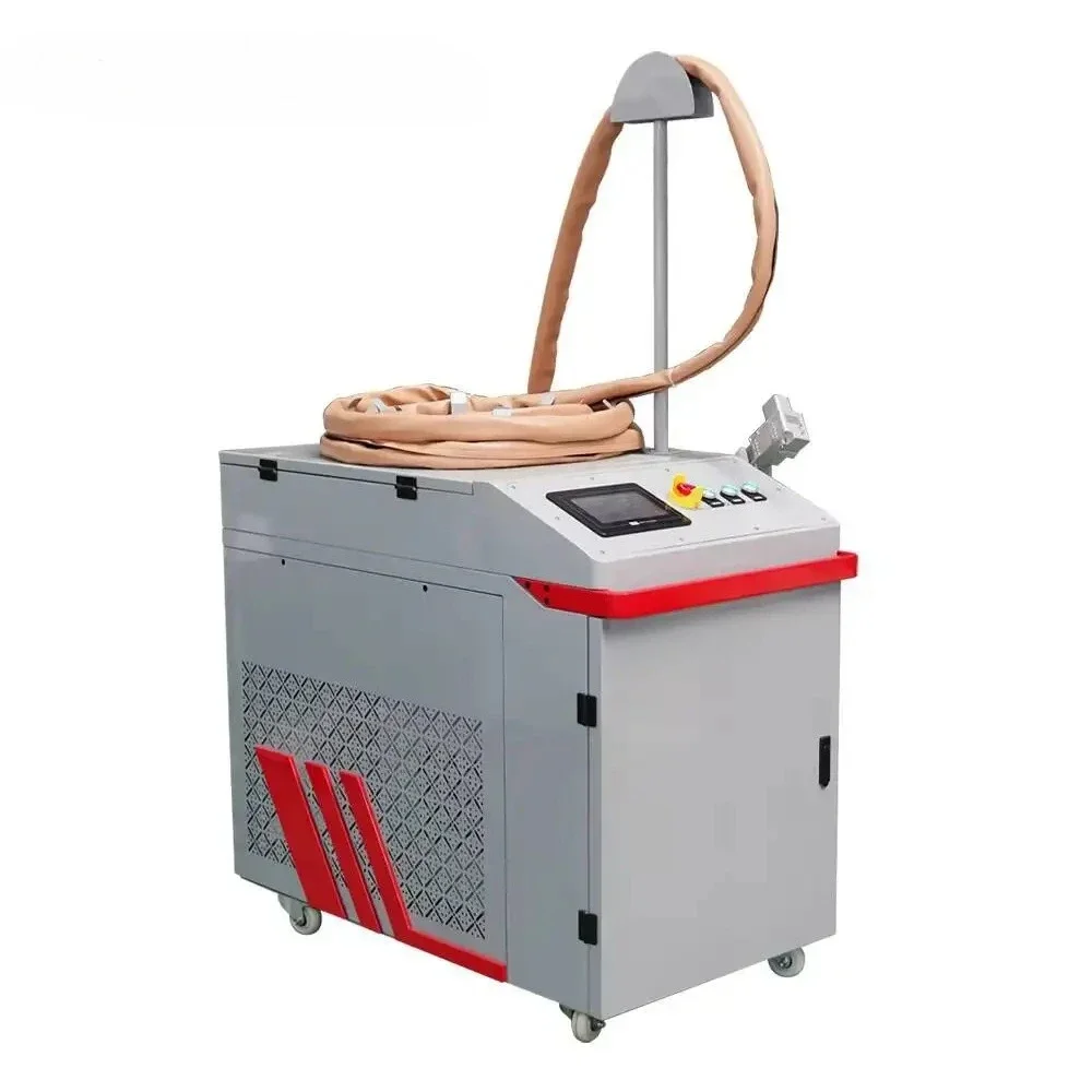 Handheld Industrial 3000W Fiber Cleaning Hine Portable Wood Rust Paint Removal Metal Continuous Laser Cleaner