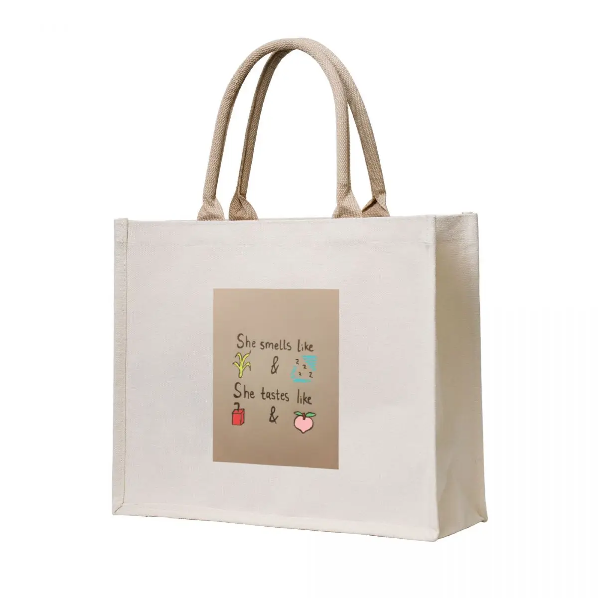 

Dodie Clark She Fan Art (song quote) Tote Bag Women's shopper bag great bag Canvas for women custom bags