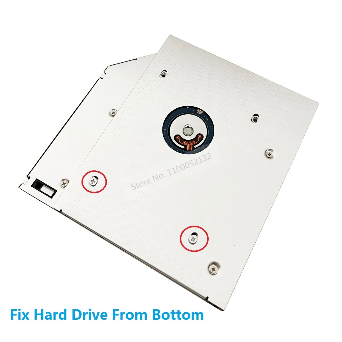 2nd disco rígido hdd ssd caso gabinete óptico baía caddy quadro 12.7mm sata 3.0 para lenovo thinkpad sl300 sl400 sl410 sl500 sl510