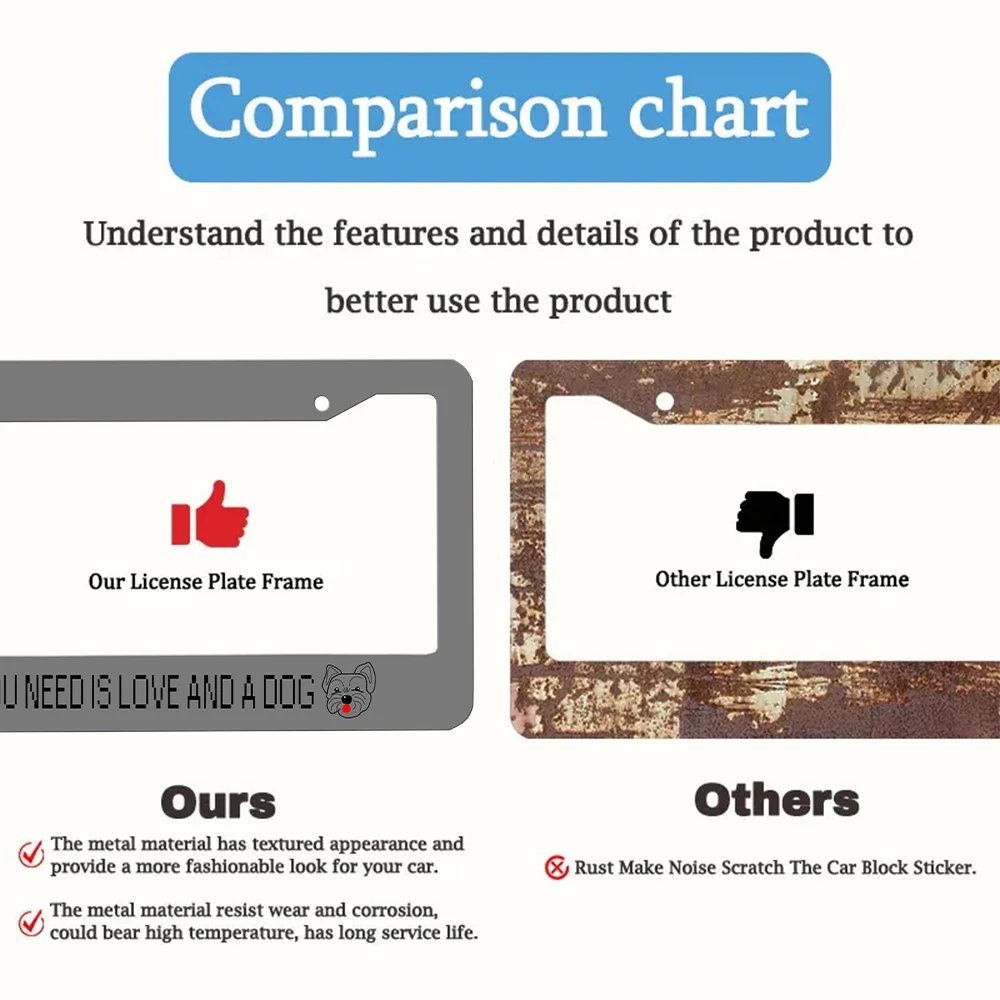 الجدة والمرح باللون الأسود - الألومنيوم المطبوع 2 - إطار لوحة الترخيص مع طقم براغي، ديكور السيارة والهدايا، 6 × 12 بوصة