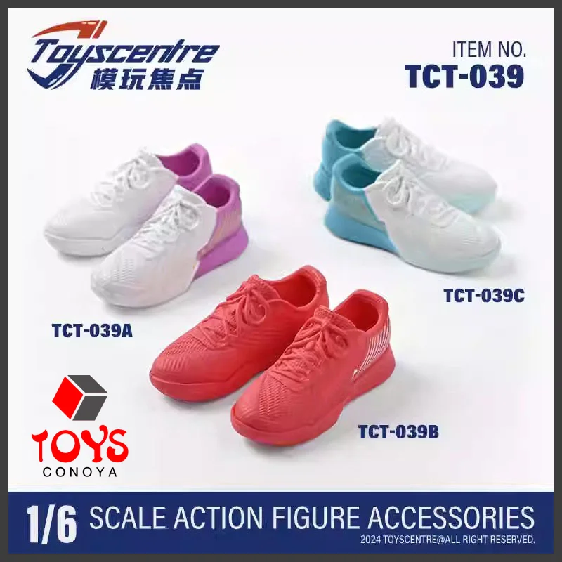 Toyscentre TCT-039 1/6 Scale Hollow Sneakers Sports Shoes Model Toy Fit 12'' Female Soldier Action Figure Body Dolls