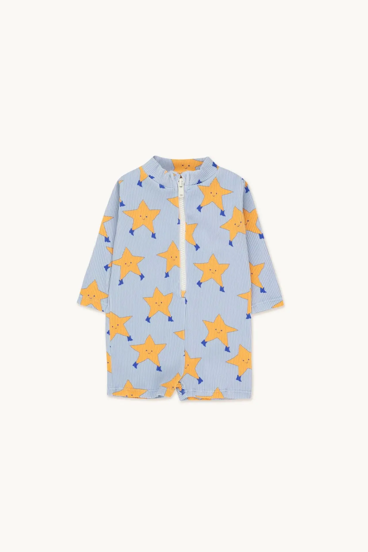 New Summer TC Baby Girls Cartoon Bird Swimwear Camisole Swimsuit Kids One-piece Toddler Girls Long-sleeved Sunscreen Swim Bikini - Image 2