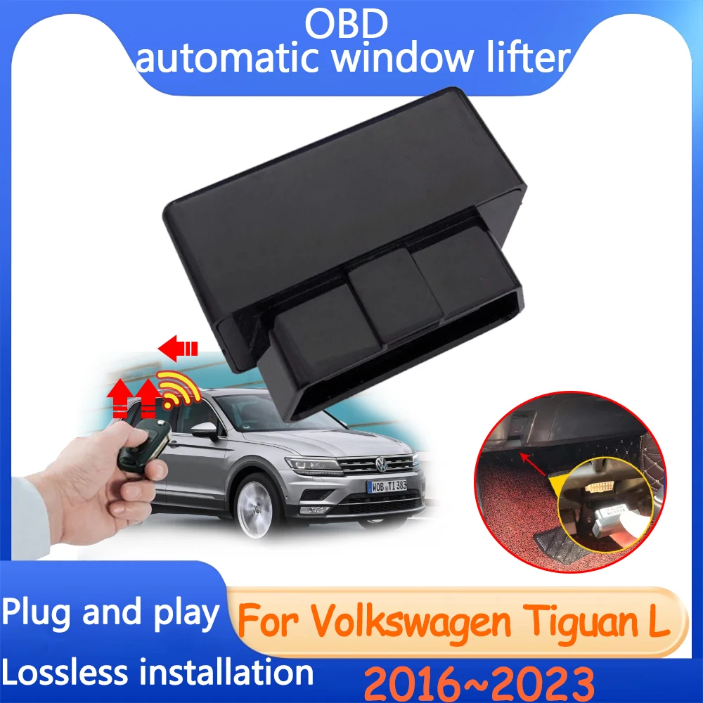 

Car OBD Window Lift For Volkswagen VW Tiguan MK2 L 2016 2017 2018 2019 2020~2023 Tuning Automatic Modification Auto Accessories