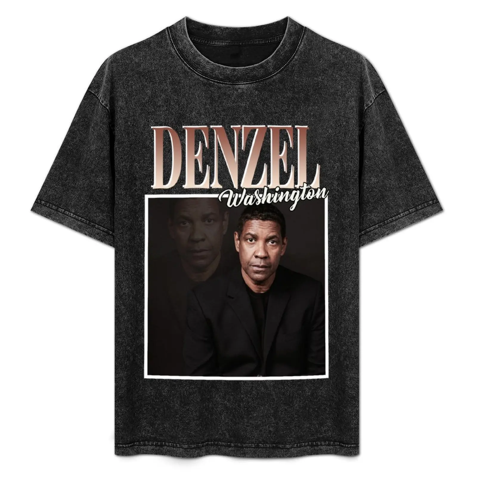 

Denzel Washington T-Shirt Modern Print Casual T-Shirt