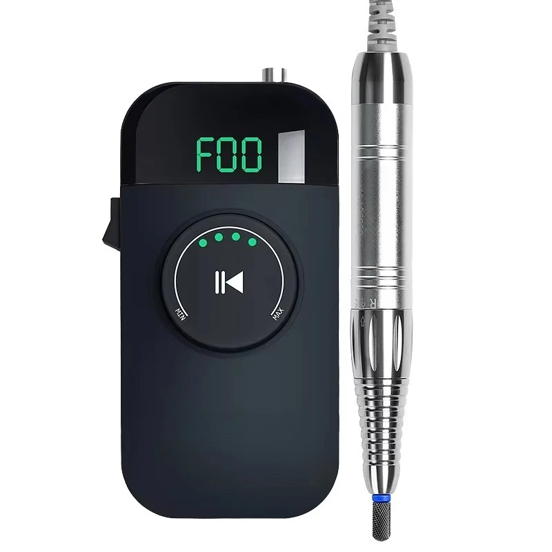 Ponceuse à ongles électrique professionnelle sans balais, portable et rechargeable, modèle LG609 OEM/ODM