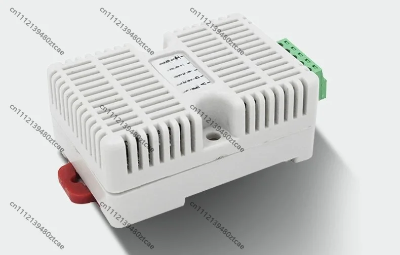 Industrial DIN  Temperature Humidity Transmitter Modbus Protocol 485 Temperature Humidity Monitor Alarm Detection Sensor Module