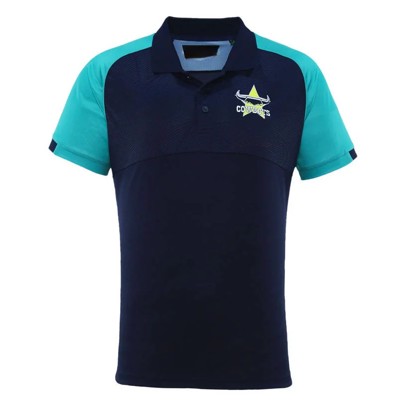 North Queensland Cowboy 2024 Rugby Men's New Polo Shirt/Splicing/Legion/Training Shirt/High Quality Rugby Polo Shirt