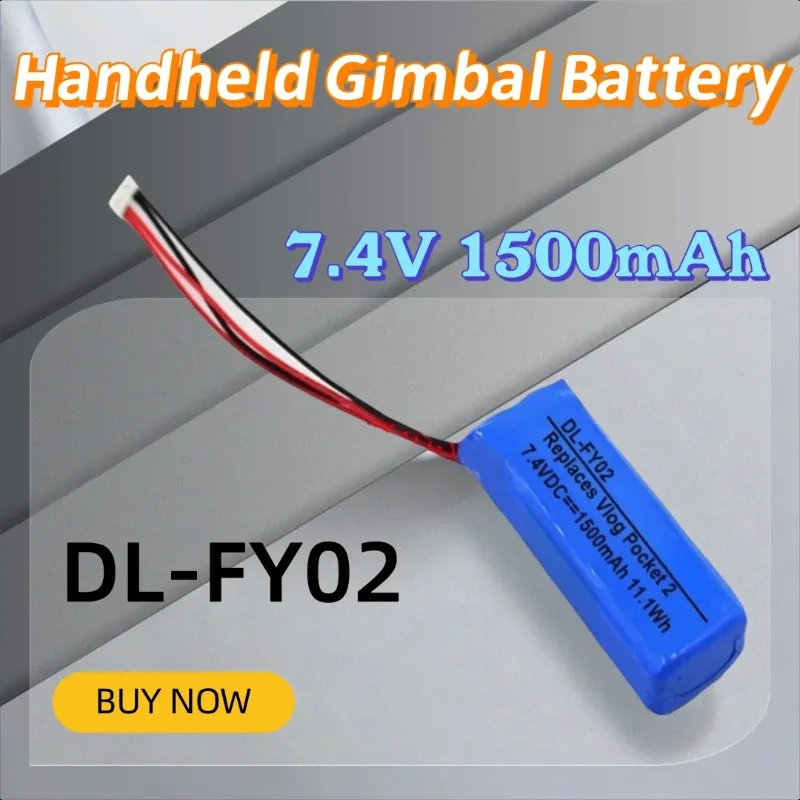 

7.4V 1500mAh for Feiyu Vimble2s Vlog Pocket2 Handheld Gimbal Battery