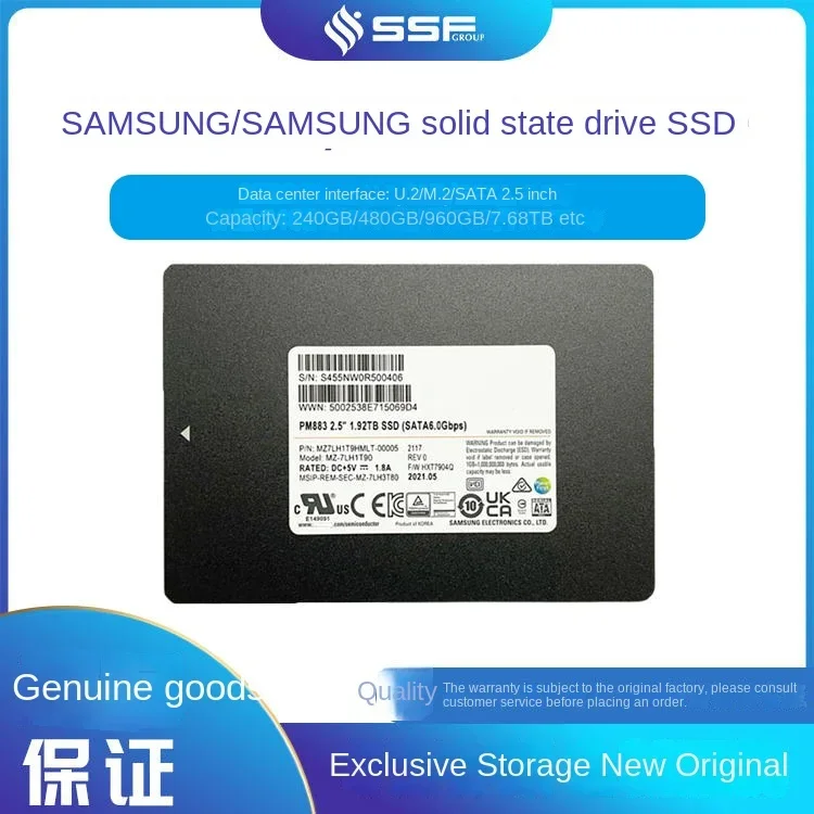 ssd SM883 960GB 2.5