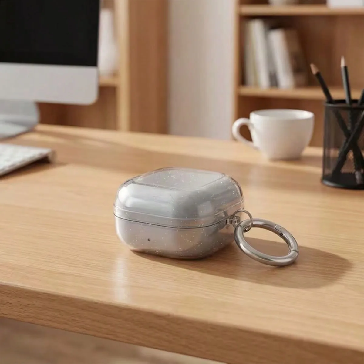 For Samsung Galaxy Buds 4 Pro Transparent Headphone Case Bracket Wireless Bluetooth Protective Cover