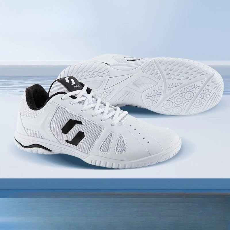 Original Brand Table Tennis Shoes for Men Mesh Breathable Tennis Shoes Good Quality Indoor Court Shoes Lace Up Badminton Sneaker