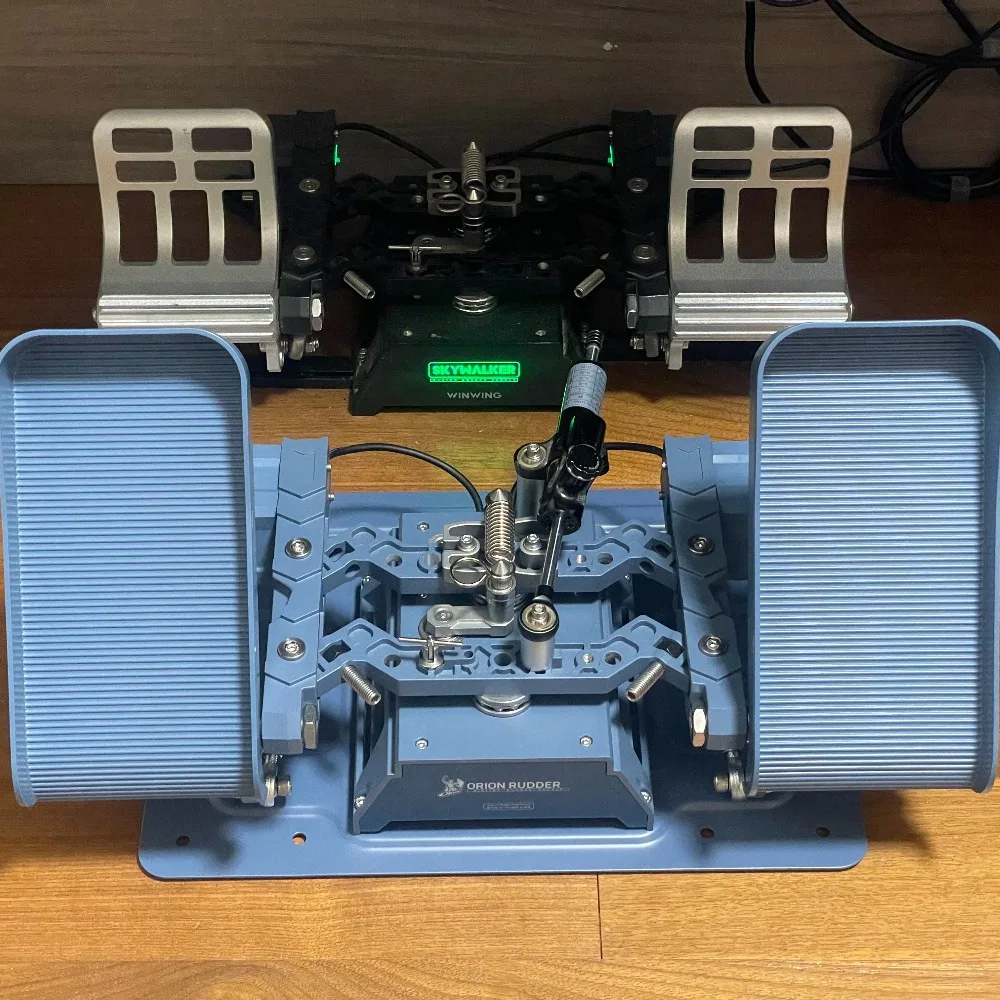 WINCTRL/WINWING Orion Metal Flight Rudder Pedals Civil Aviation Version | SupportedDCS X-Plane P3D MSFS