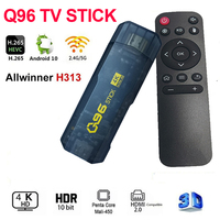 Q96 TV Stick 5G Media Player Multiple Popular Apps Play Android 10 H313 4K HD Samrt TV BOX