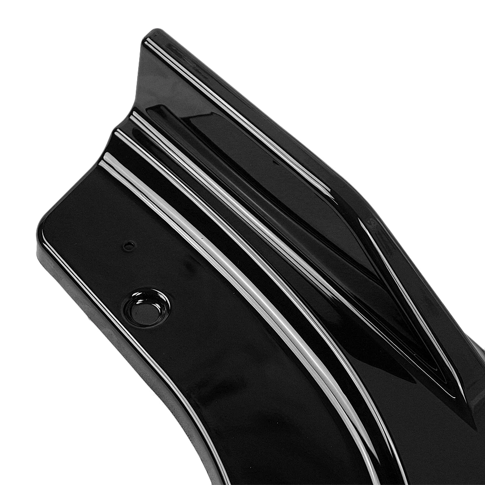 Front Bumper Spoiler Lip Car Lower Guard Plate Splitter Lip For Honda Civic X FC FK 10th Gen 4 Door Sedan 2016-2020