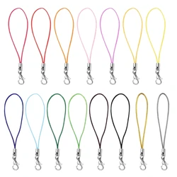 Stylish Wrist Lanyard Carabiner DIY Phone Lanyard Perfect Phone Accessories Phone Chain for USB Drives Jewelry Crafts