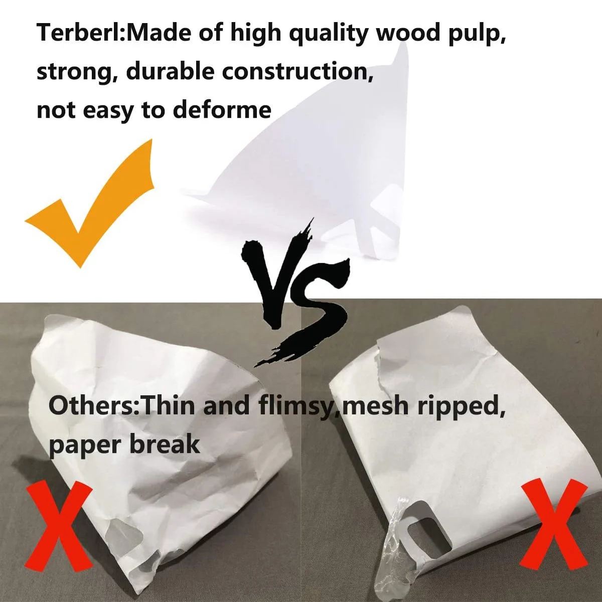 

ABNQ 100 Pack 100 Micrometre Paint Cone Paint Strainers with Fine Nylon Mesh Automotive Arts Crafts Hobby Painting Projects