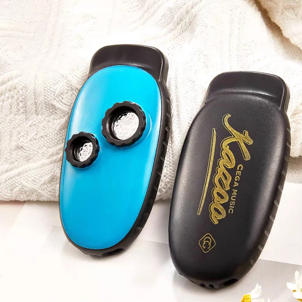 

Kazoo Instrument ABS Blue Double Tube Professional Performance Musical Toy Noise Maker for Kids Adults Beginner Small Bulk Gift