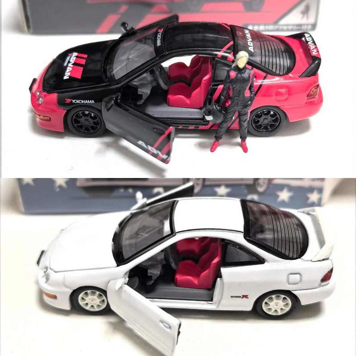 Diecast EraCar 1:64 Scale Honda INTEGRA Type-R Alloy Car Model