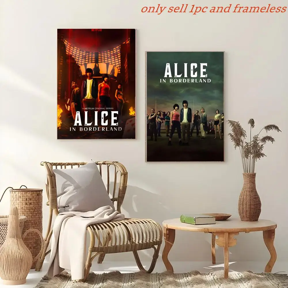 Hot TV Alice In Borderland Poster Painting And Print Wall Art Picture For Home Room Decor Gifts