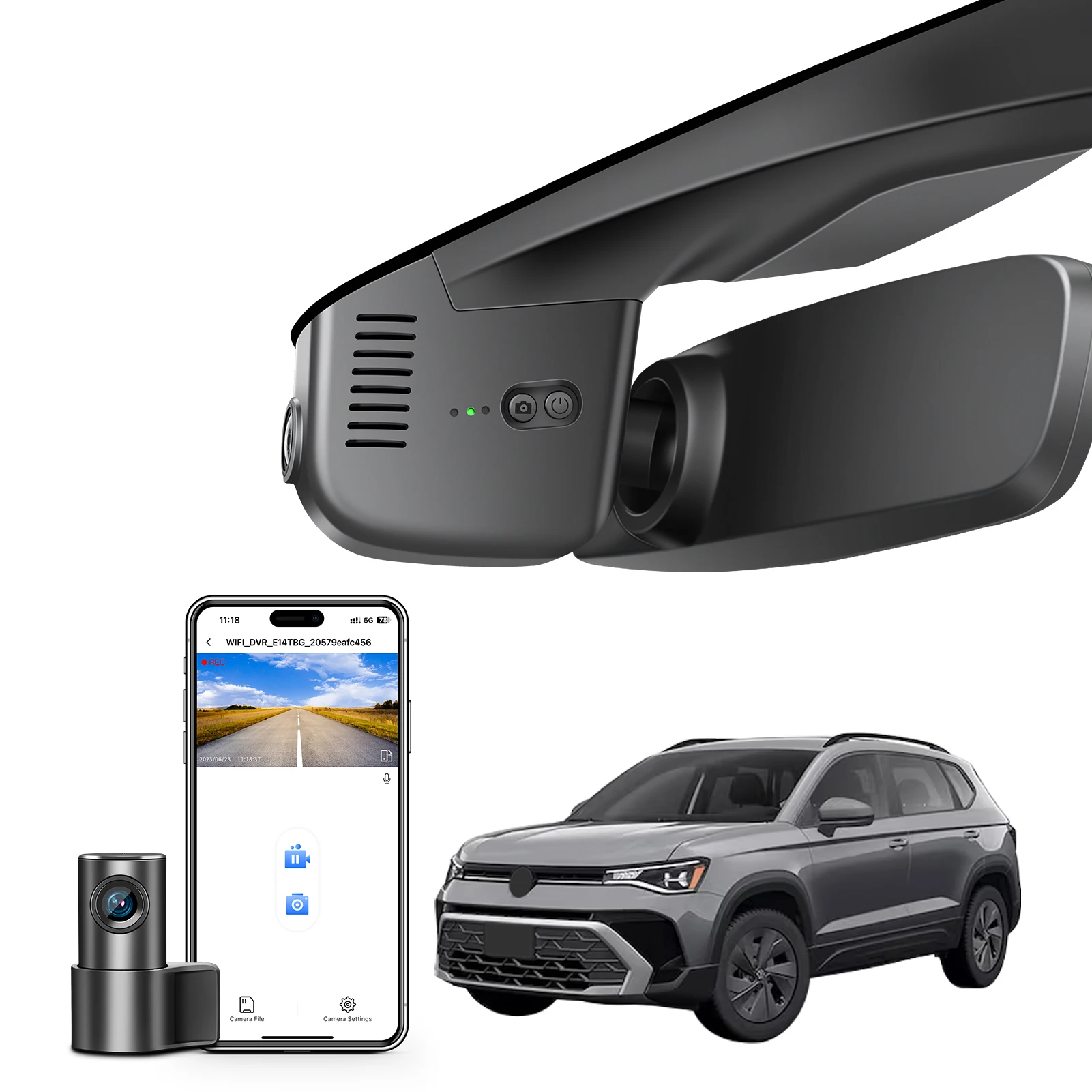 4K Dash Cam For Vw …
