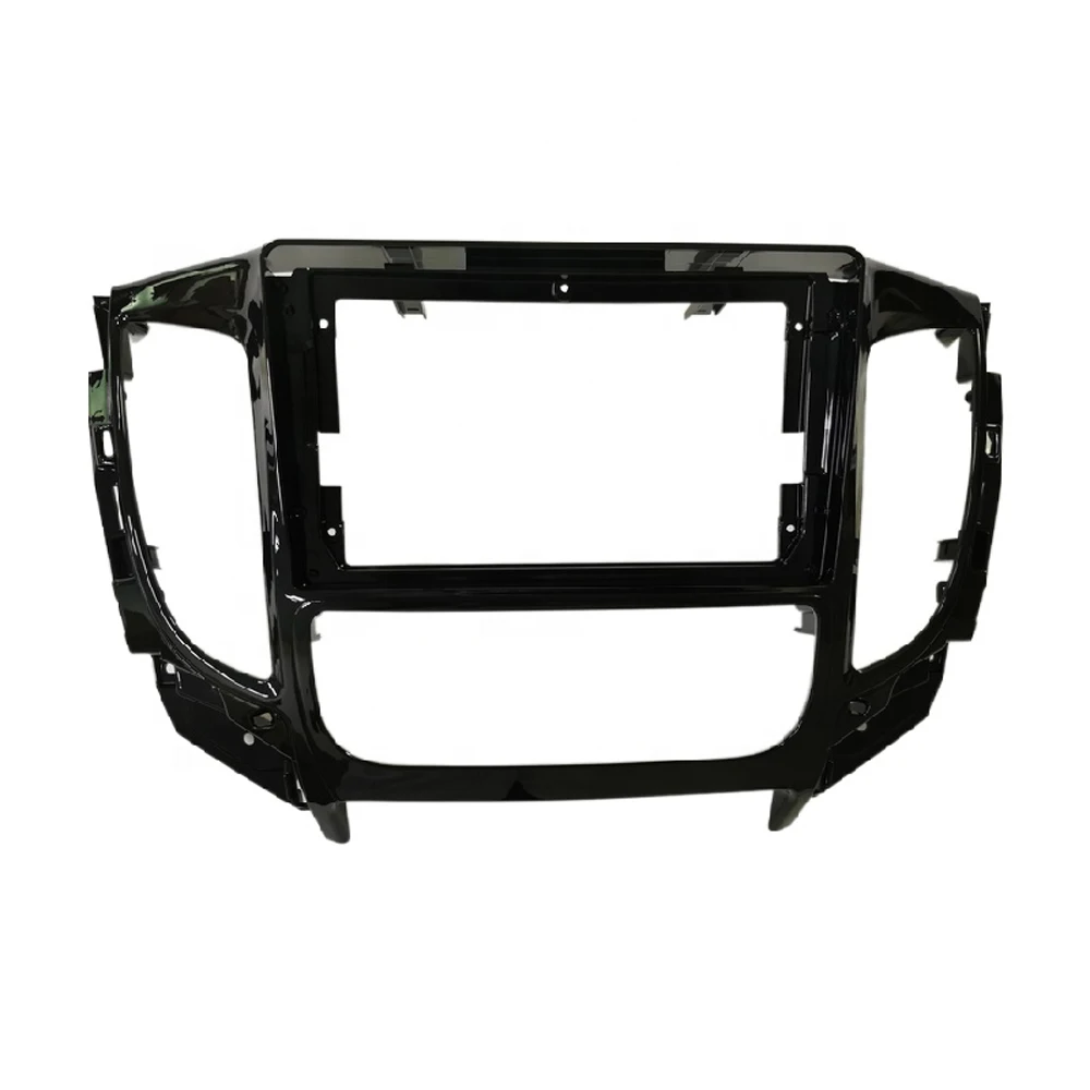 9 inch Car DVD Frame Audio Dash Trim Kits Facia Panel Radio Player screen 2 Din For Mitsubishi Triton L200 5 2015-2018 Stereo