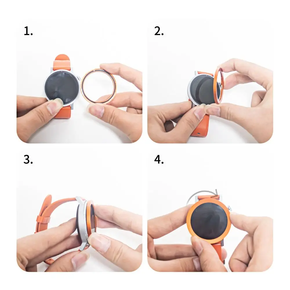 Penutup casing pelindung pengganti jam tangan logam baru bingkai cincin pelindung layar Aksesori jam tangan pintar untuk jam tangan CMF Pro 2