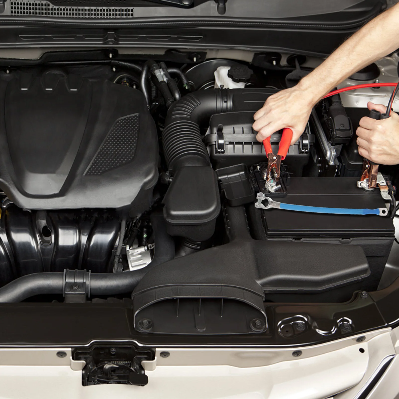 

Automotive Grounding Wire 16Awg Pure Copper Extension Cable Terminal Connector for Car Truck Rv Motorcycle Vehicle