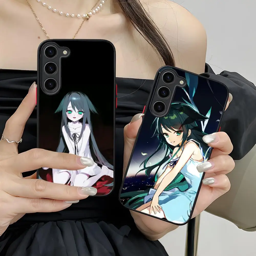 Saya no Uta Phone Case for Samsung Galaxy S26 S25 S24 S23 S22 S21 Plus FE Ultra Skin Feel Shockproof Cover