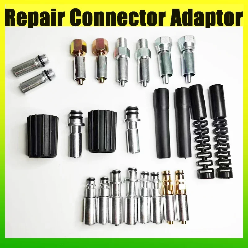 High Pressure Pipe Joint Tool Hose Plug Washing Machine Accessories Quick Connect Adapter Repair Conn Hose Joint Sheath Adapter