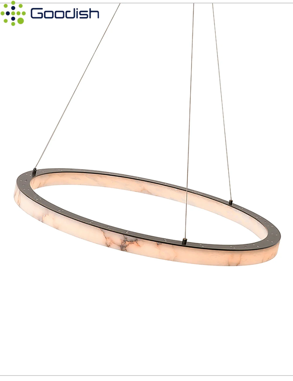 

Современный испанский мраморный подвесной светильник для украшения дома, минималистичная потолочная люстра, круглый блеск, настоящий роскошный светодиодный светильник для спальни