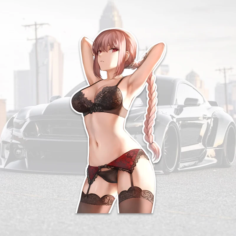 

1 шт., виниловая наклейка на автомобиль с хвостиком для девочек, самоклеящаяся наклейка с мультяшным рисунком, водонепроницаемые внешние аксессуары для автомобиля