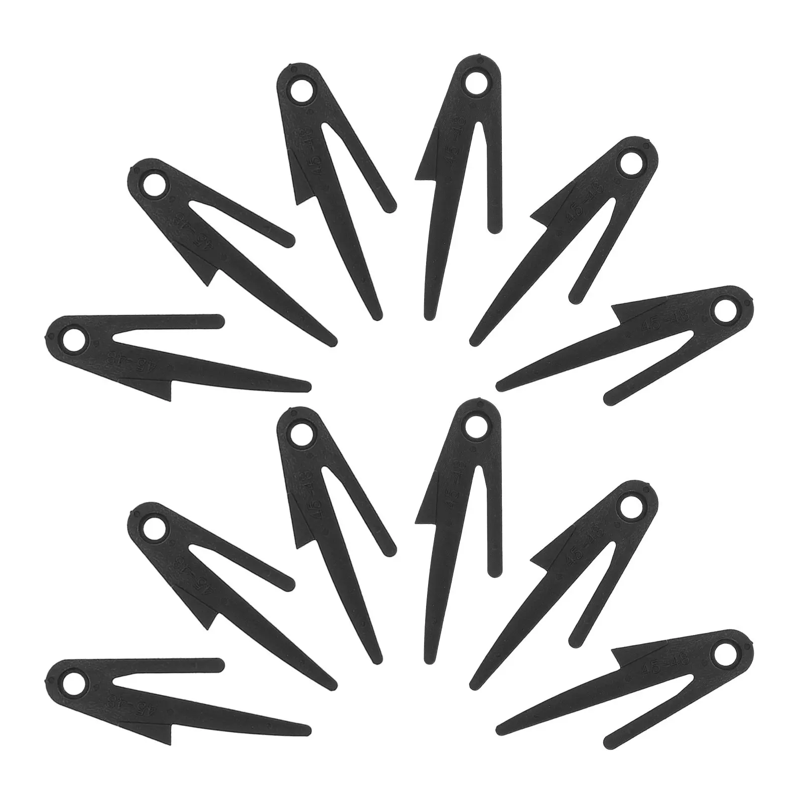 20pcs Drawer Slide Plastic Stoppers Drawer Track Retainers Anti-Drop Locking Clips Barbed End Stops for Furniture Slide Track
