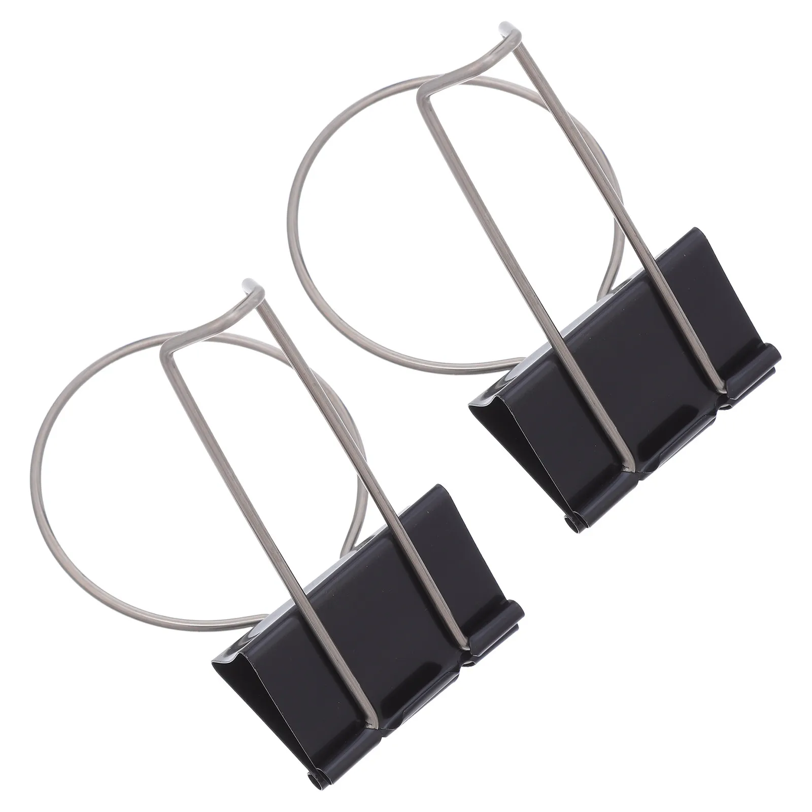 2pcs Desk Clip-on Cup Holder With Long Tail Design Detachable Coffee Cup Holder Clamp For Office Table Mugs Water Bottles Holder - view 5