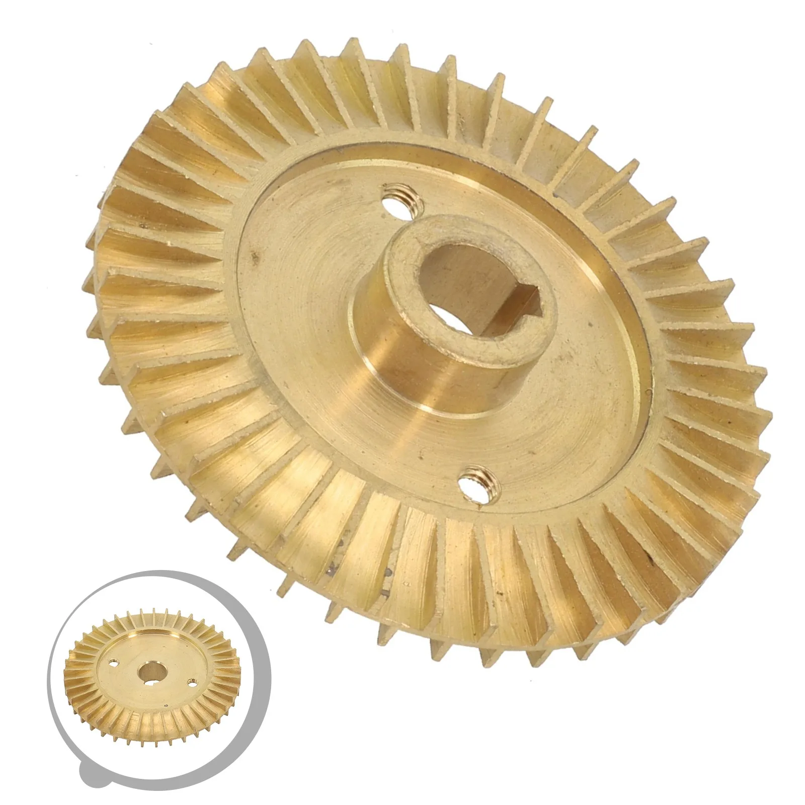 Brass Water Pump Impellers Self-priming Pump Double-sided Copper Pump Impeller For Both Residential And Industrial Use