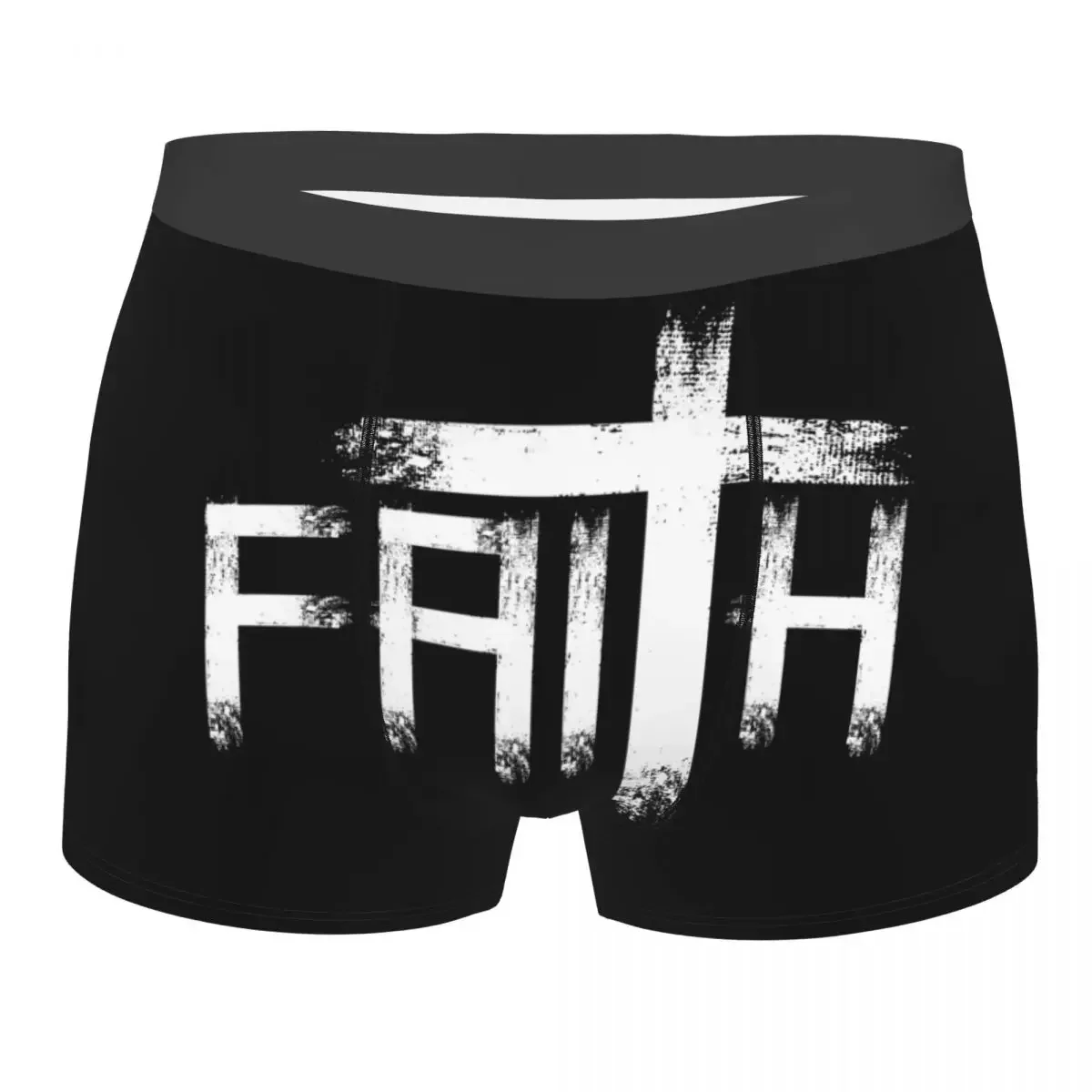 Male God Preacher  Believer Christian Underwear Faith Christianity Religious Boxer Briefs Soft Shorts Panties Underpants