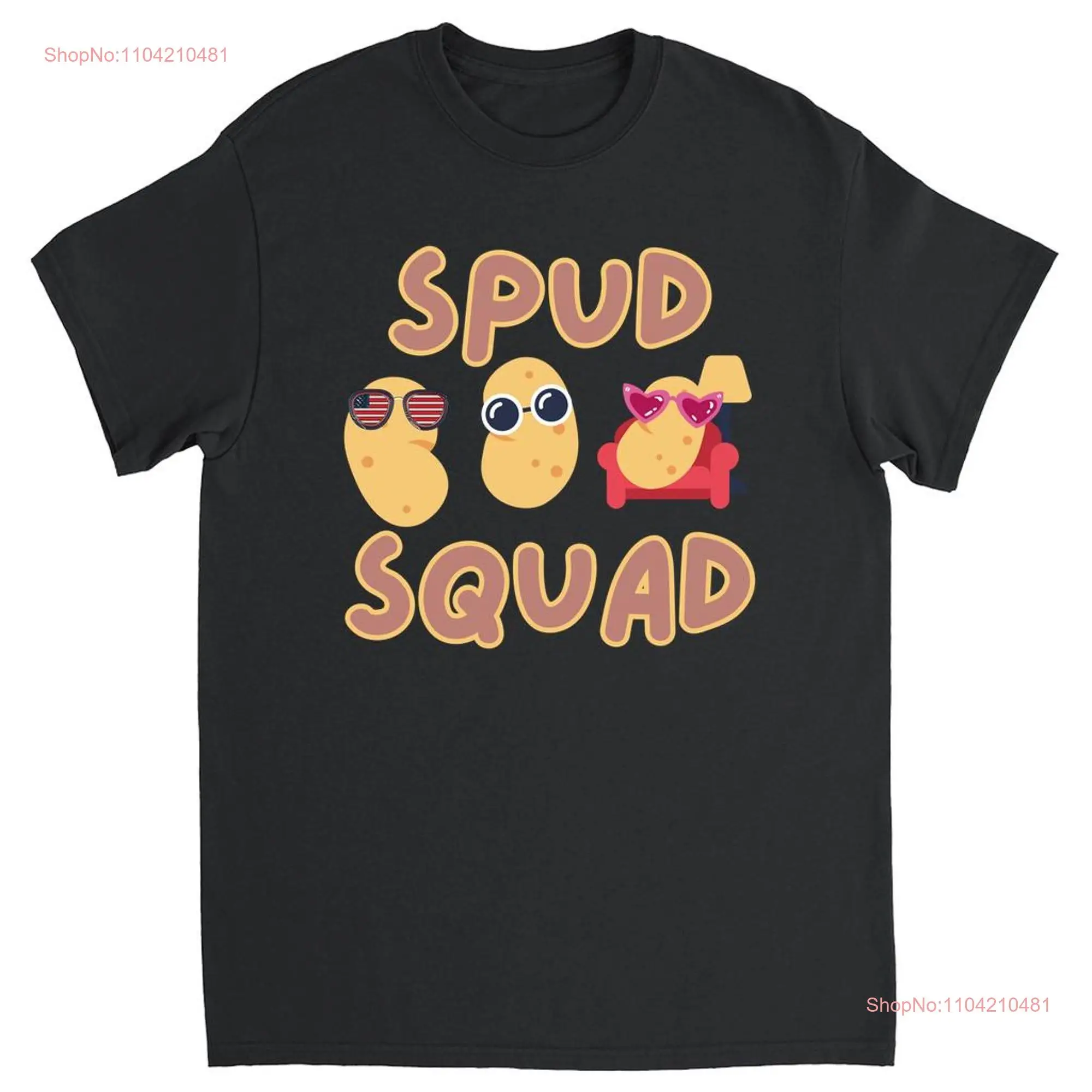 

Футболка Spud Squad с длинными или короткими рукавами