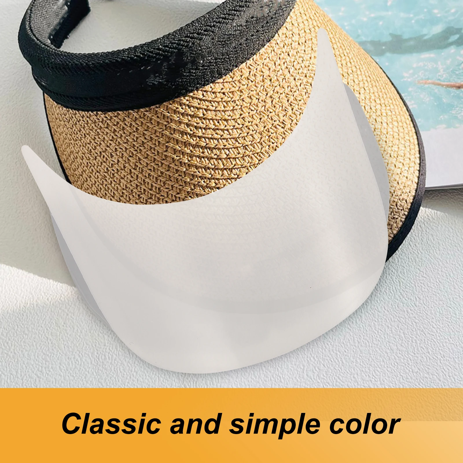 

Riding Cap Plate Accessories Sun Visor Sunblock Plastic Hat Brim Fixing Artifact