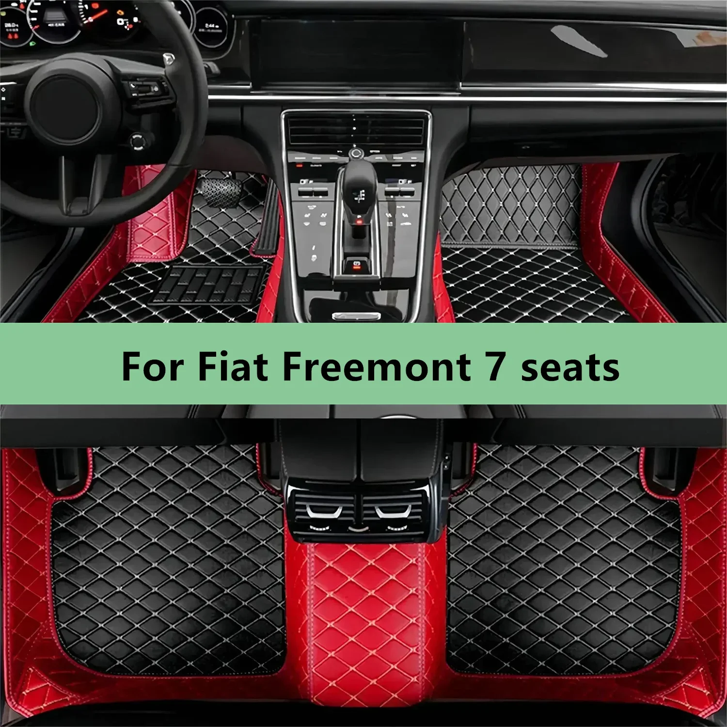 

Car Floor Mats For Fiat Freemont 7 seats Floor Mats For Men Women Car Accessories Auto Carpets