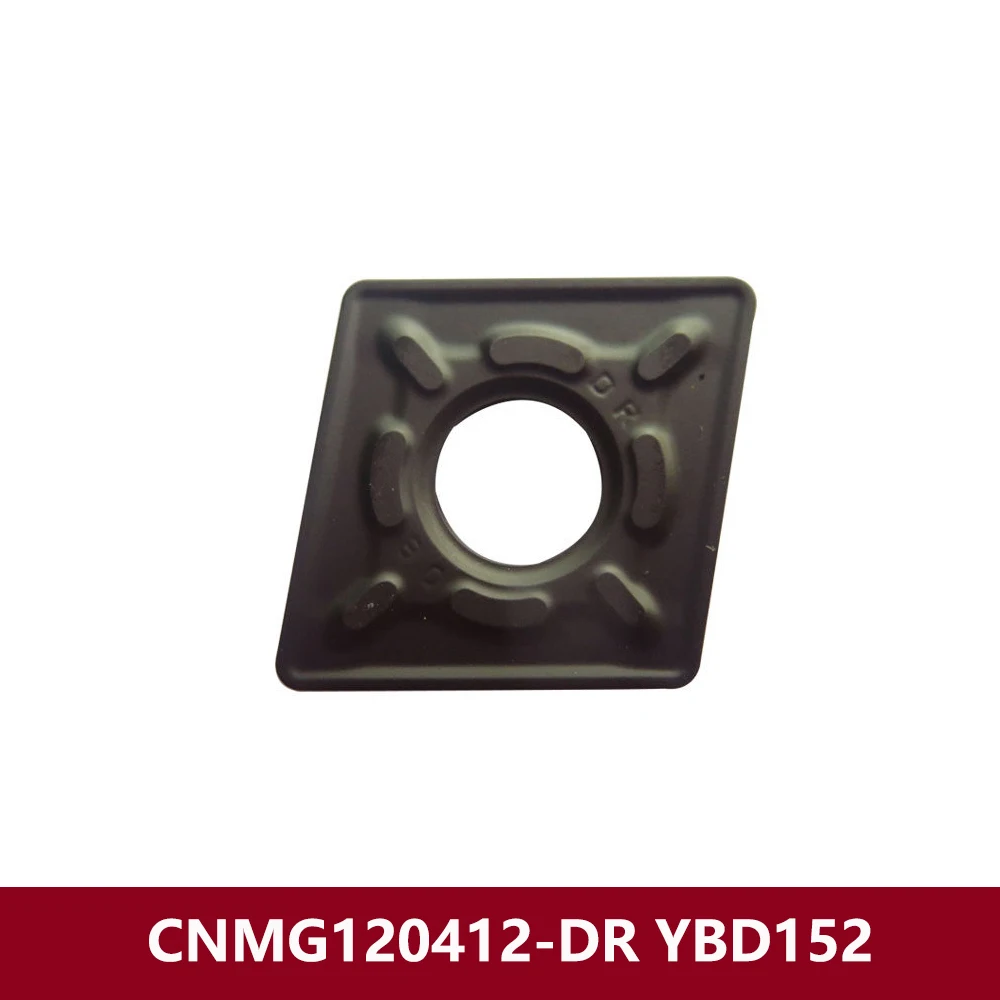 

CNMG120412-DR YBD152 original CNMG120412 CNMG433-DR YBD152 CNMG 120412 DR CNC Lathe Cutter Carbide Inserts CNMG1204 Tool Holder