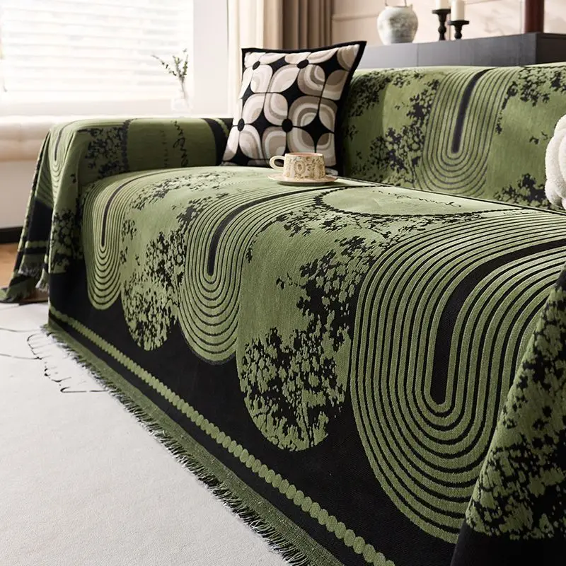 1PC Thickened Sofa Cover Popular New Sofa Cushion Autumn and Winter Non-slip Anti-cat Scratch Sofa Cloth Blanket
