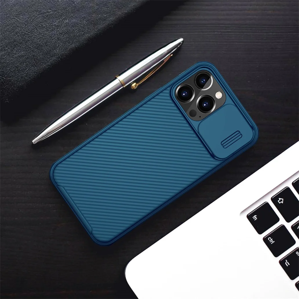 For iPhone 13 12 / Pro / Max Case NILLKIN CamShield Magnetic Case Support Mag-Safe Slide Camera Lens Cover For iPhone 13 12 Mini - view 6