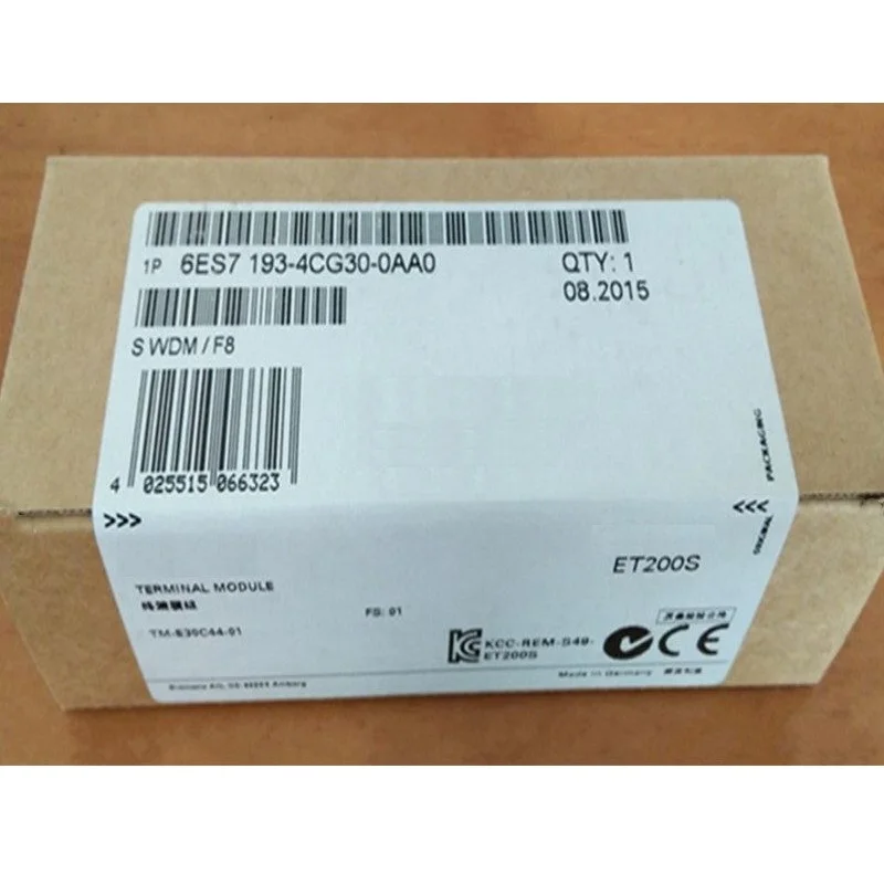 Brand New For 6ES7 193-4CG30-0AA0 Terminal Module 6ES7 193-4CG30-0AA0 in Box