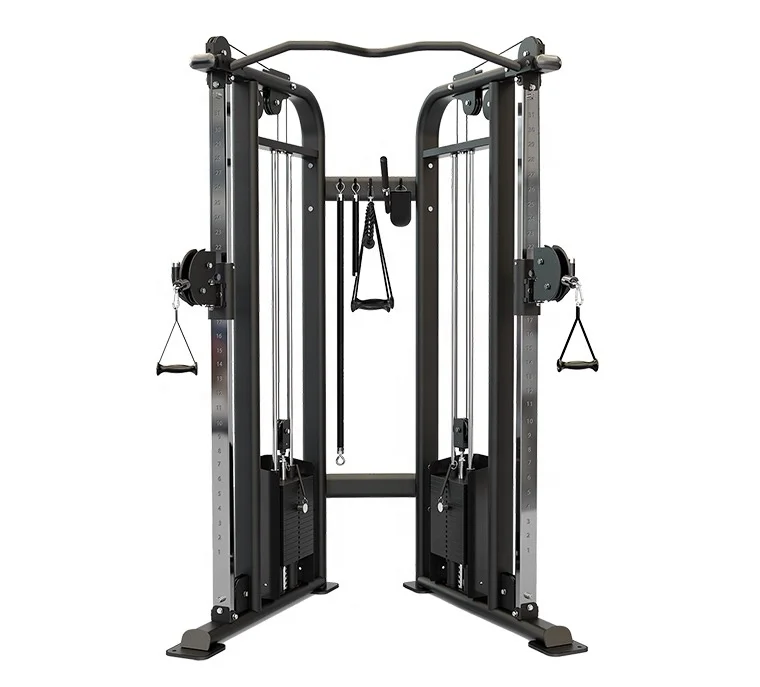 Cable Machine Station Commercial Gym Equipment Fitness Training System Evolve Dual Multi Functional Trainer