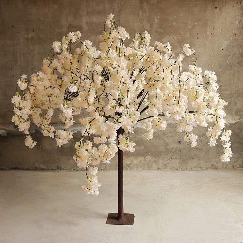 5 Branches Cherry Blossoms Tree Wedding Table Centerpiece Emulated For Party Decoration