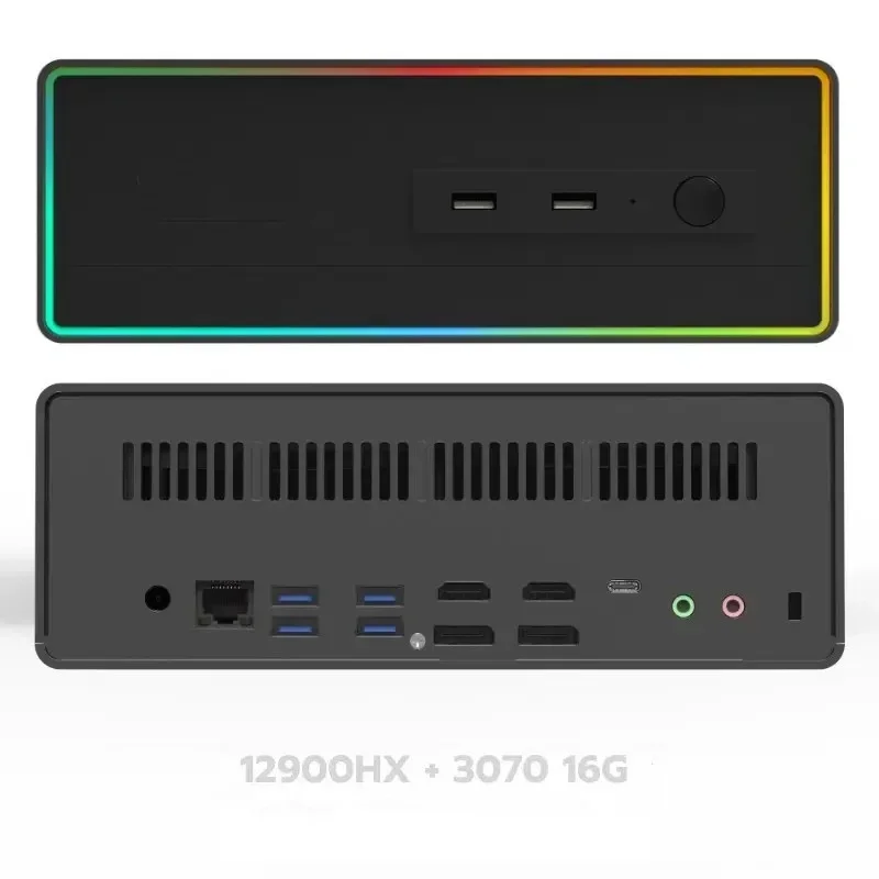 Imagem -05 - Mini pc Portátil para Jogos I712650h i9 12900h Nvidia Rtx 3060 12g Windows 11 64gb Ddr4 Ssd de 4tb 14 Cores 20 Threads Novo